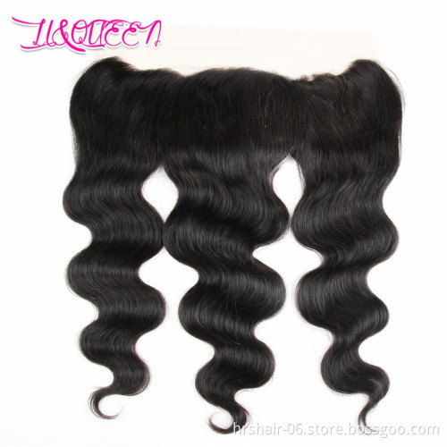 13x4 Ear To Ear lace Frontal Closure Body Wave With Baby Hair Unprocessed Brazilian Virgin Hair Human Hair Frontal